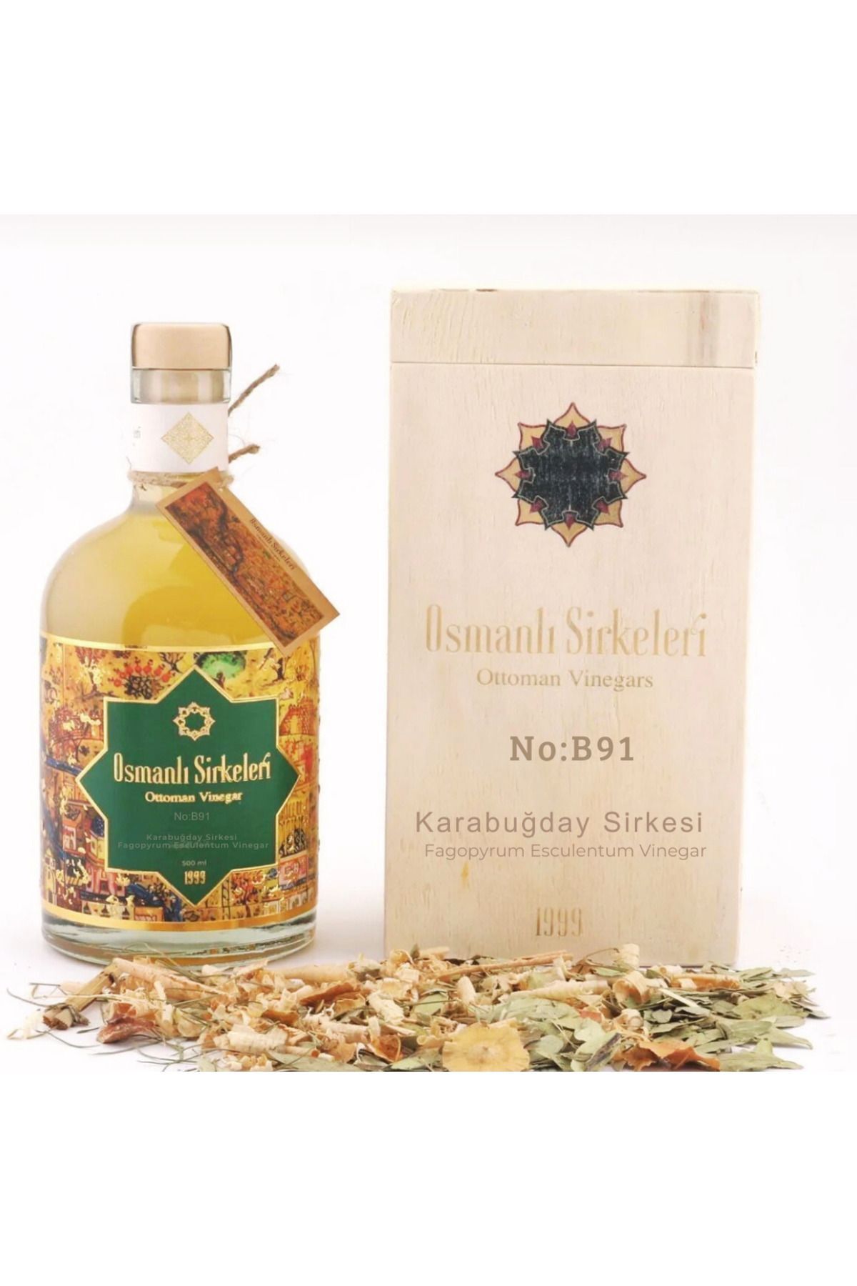 No:B91 Karabuğday Sirkesi 500 ml