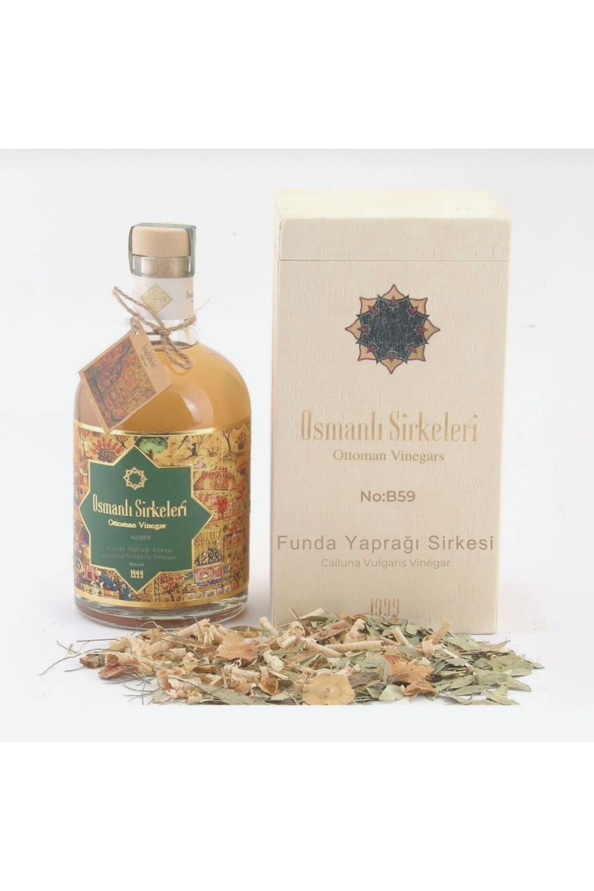 No:B59 Funda Yaprağı Sirkesi 500 ml