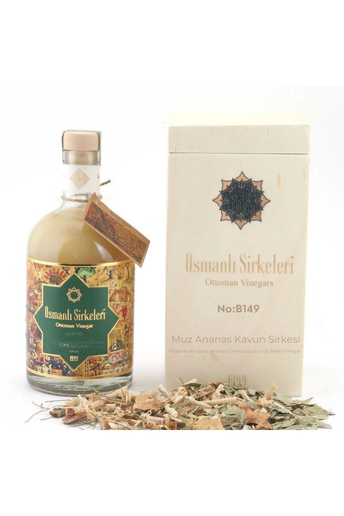 No:B149 Muz Ananas Kavun Sirkesi 500ml