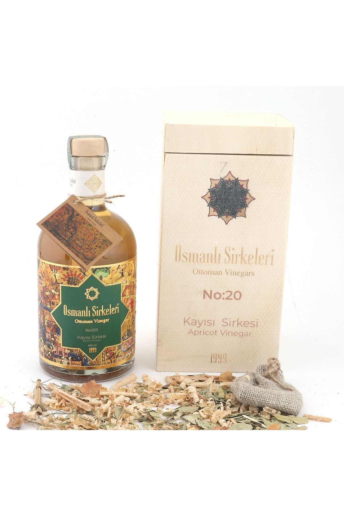 No:020 Kayısı Sirkesi 500 ml