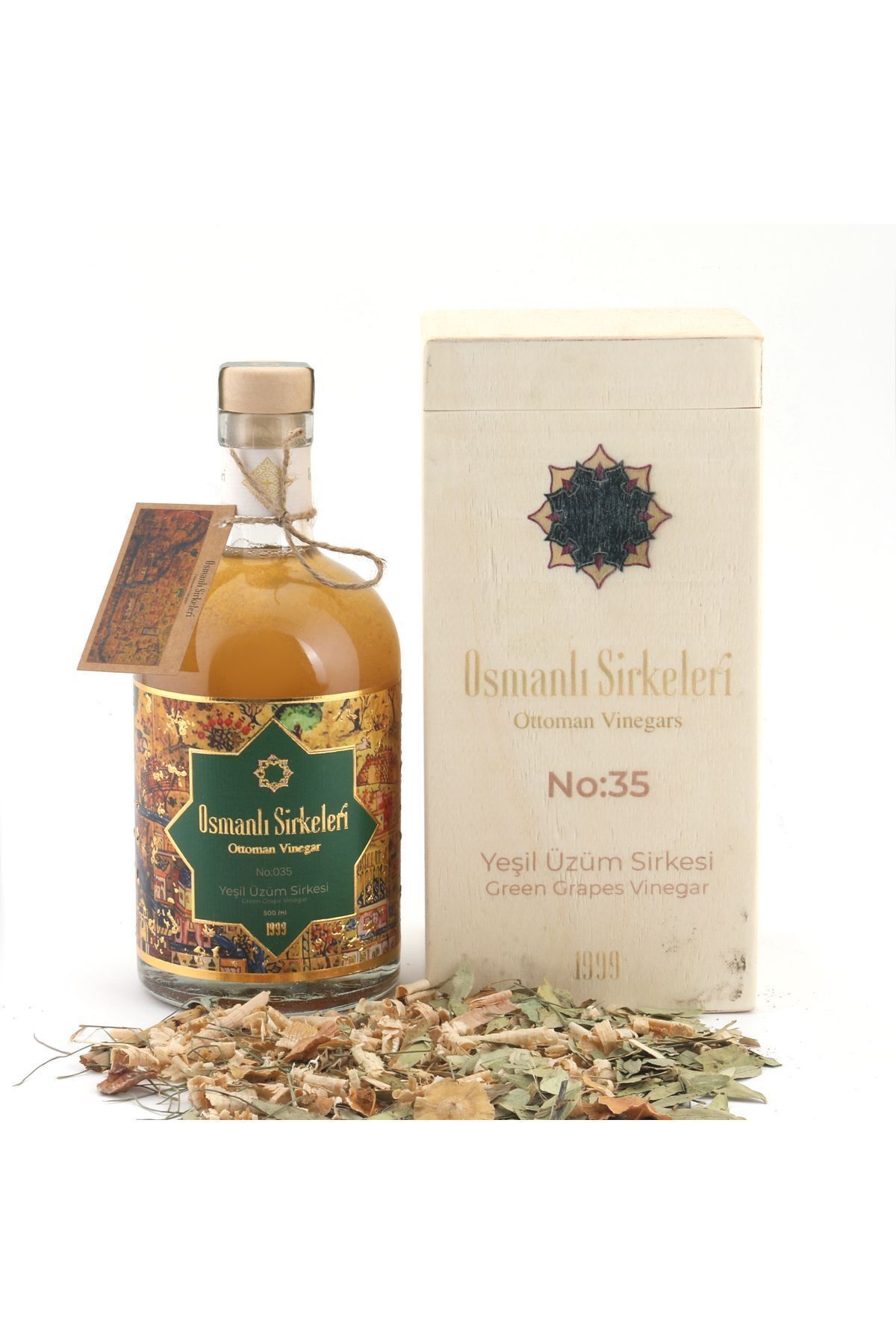 No 035 Yeşil Üzüm Sirkesi 500 ml