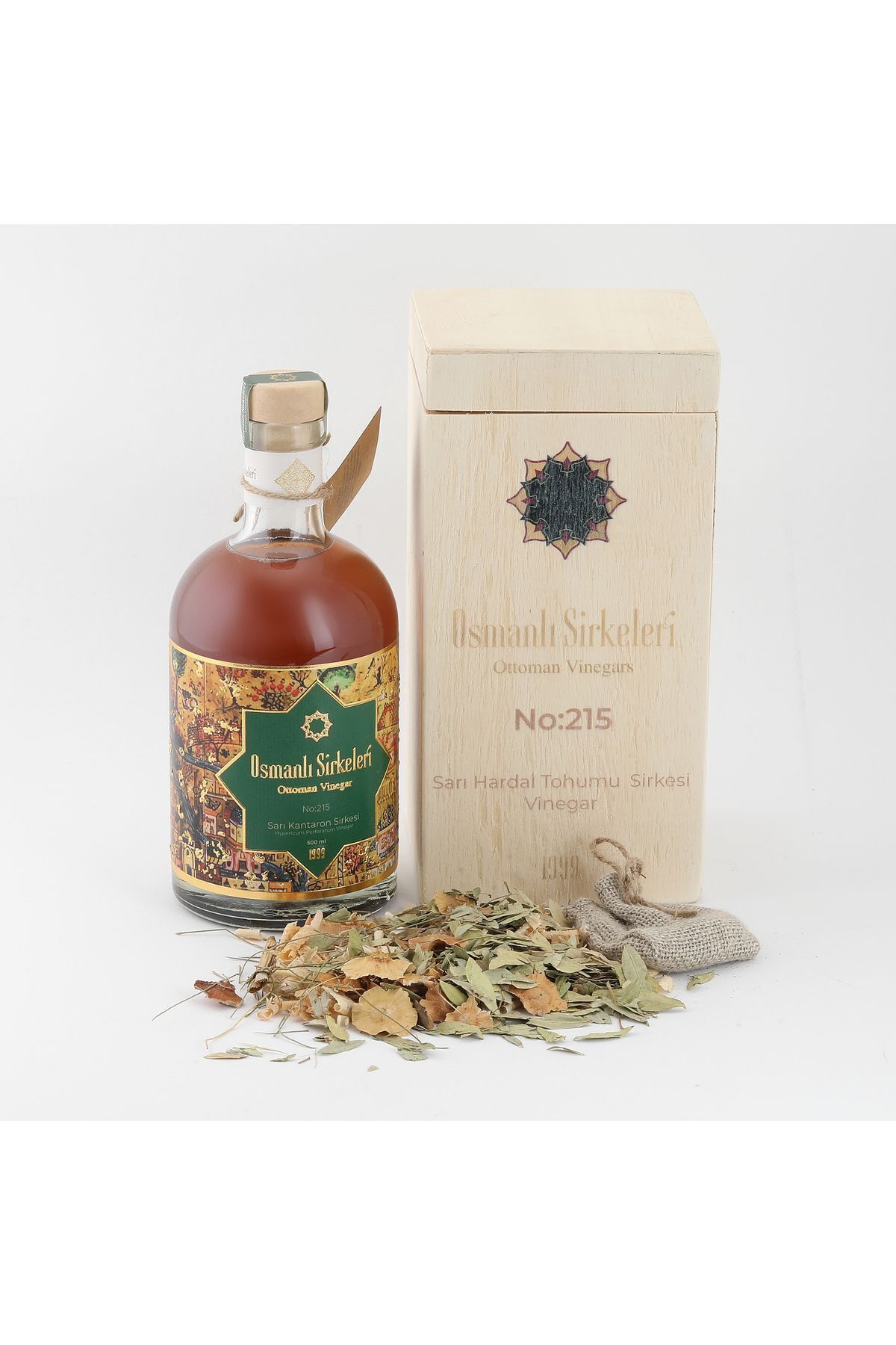 No : 215 Sarı Hardal Tohumu Sirkesi 500 ml