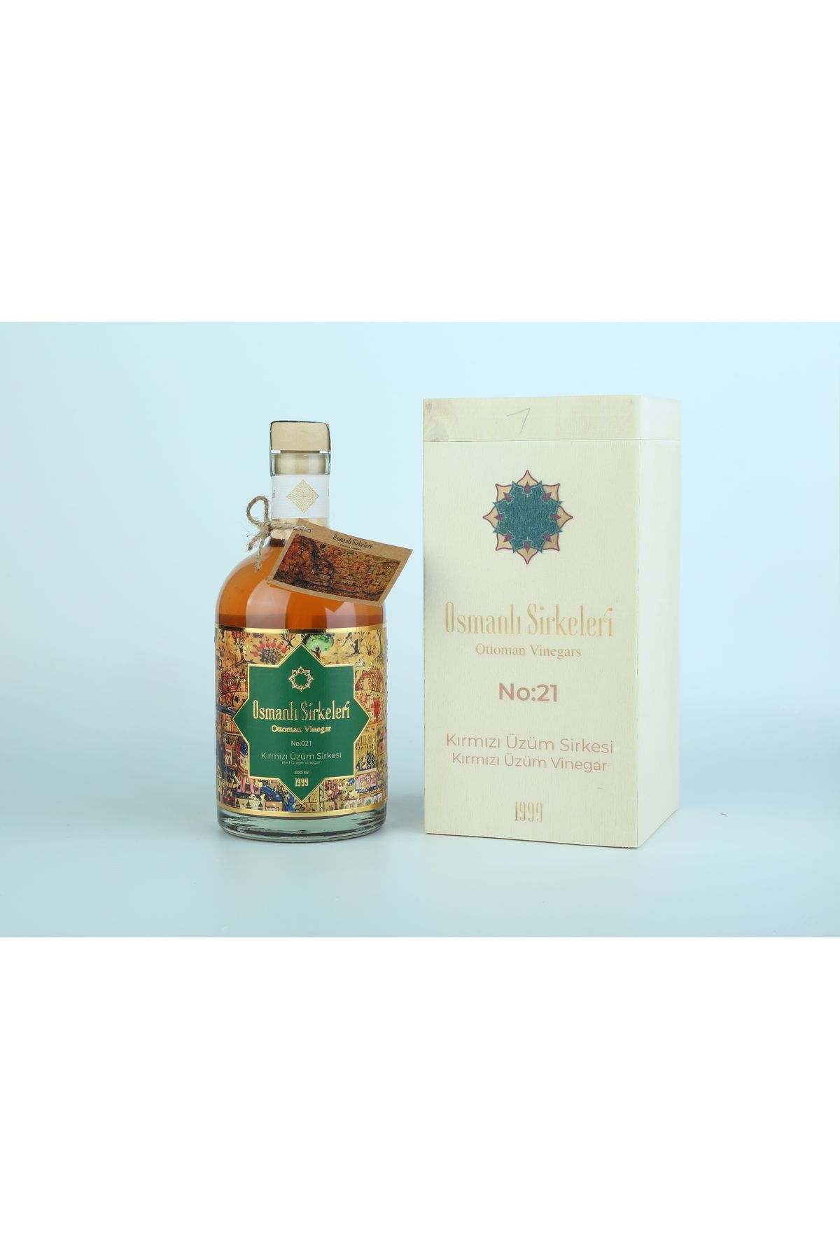 Geleneksel No: 021 Kırmızı Üzüm Sirkesi 500ml