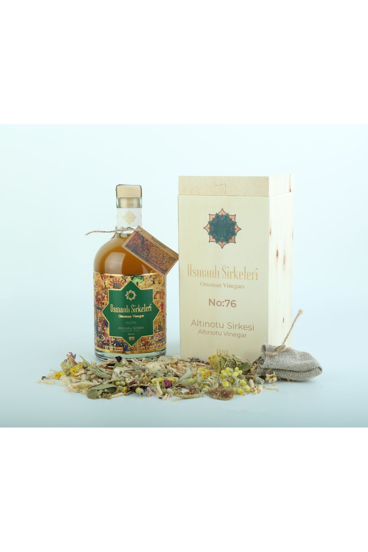 Bitkisel No: 076 Altınotu Sirkesi 500ml
