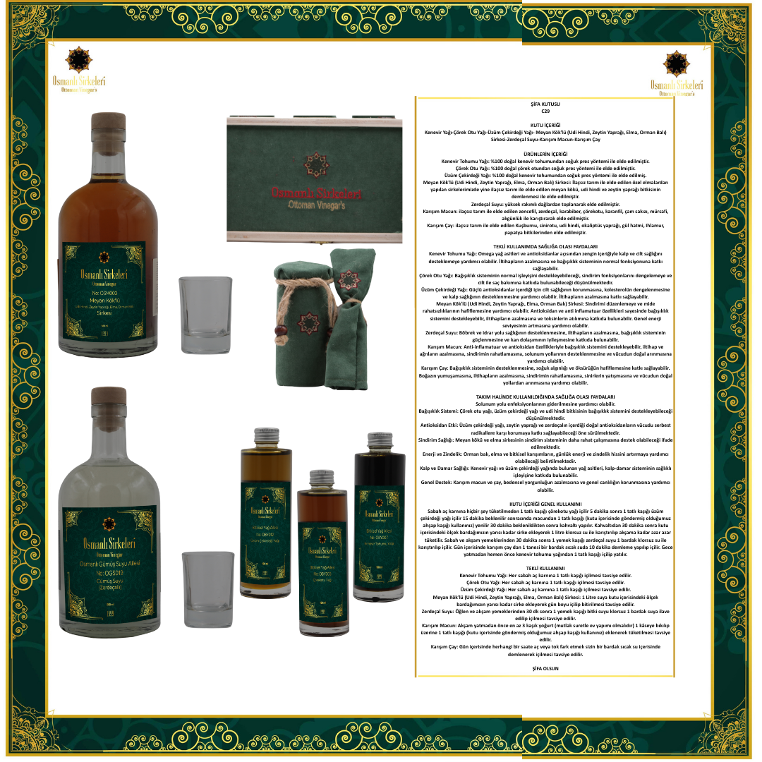 ŞİFA KUTUSU  C29 (Solunum Yolu Hastalıkları)
