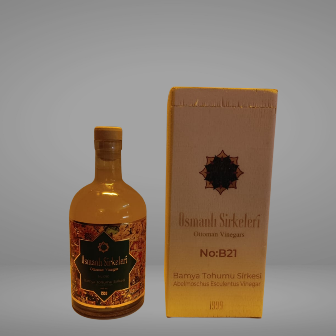 Osmanlı Sirkeleri NO: B21 BAMYA TOHUMU SİRKESİ 500 ML