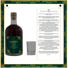 OSM 023  İMTİLA  (Elma, Adaçayı, Ihlamur, Nane, Hibiskus, Zeytin Yaprağı, Beyaz Bal)  SİRKESİ