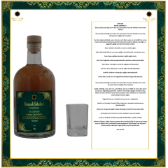 OSM 080 KABAK ÇEKİRDEK’Lİ  KARIŞIM SİRKESİ