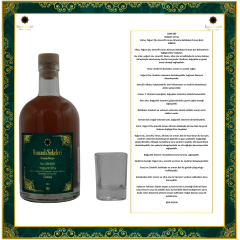 OSM 085  YOĞURT OT’LU  (Elma, Yoğurt Otu Zenceﬁl Limon Altınotu Ballıbaba Orman Balı)  SİRKESİ