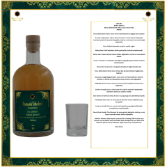 OSM 097  NÖBET ŞEKER’Lİ  (Elma, Nöbet Şekeri Safran Limon Orman Balı)  SİRKESİ